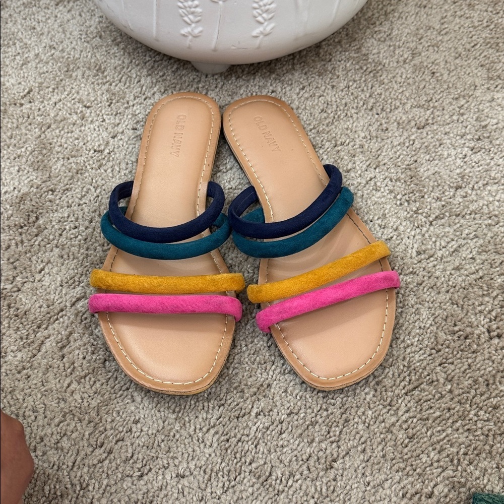 Old Navy Multicolor Strappy Sandals